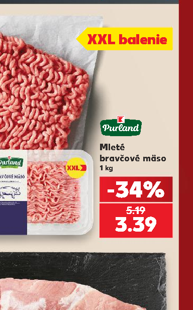 Mleté bravčové mäso