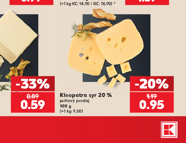 Kleopatra syr 20 %