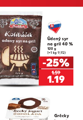 Údený syr na gril 40 %