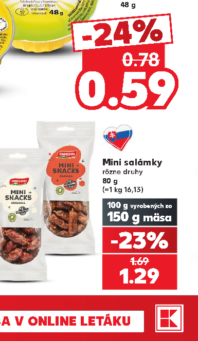 Mini salámky