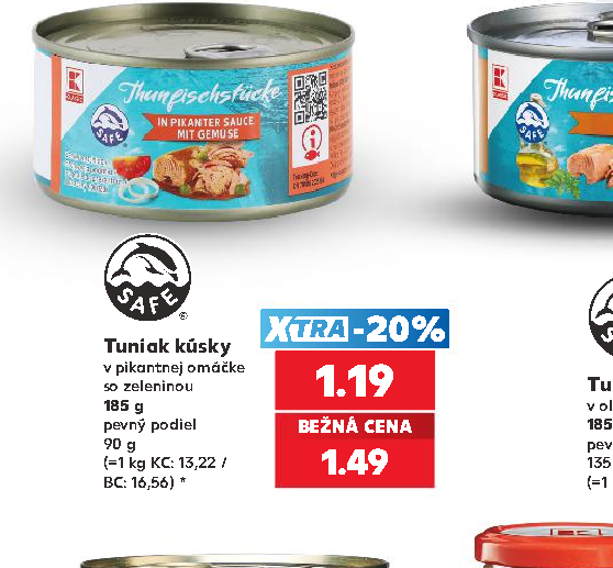 Tuniak kúsky