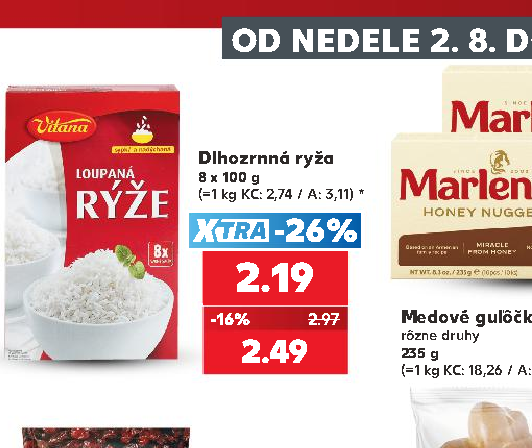 Dlhozrnná ryža