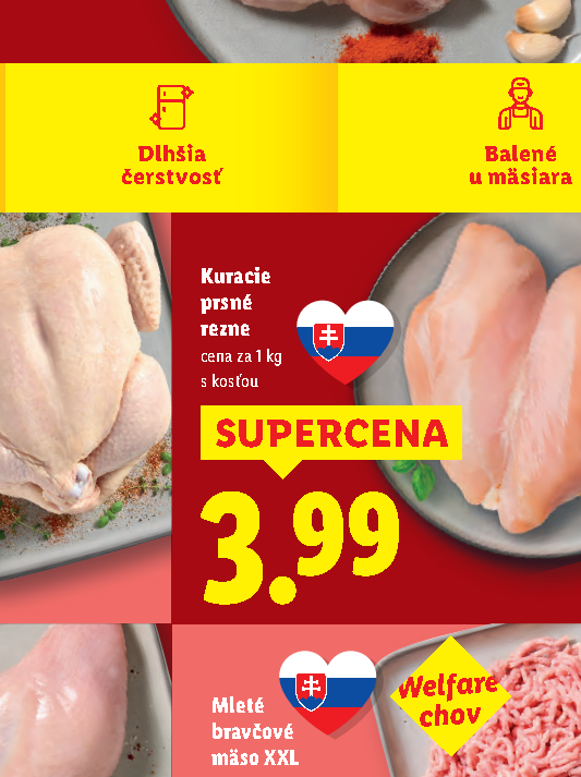 Kuracie prsné rezne
