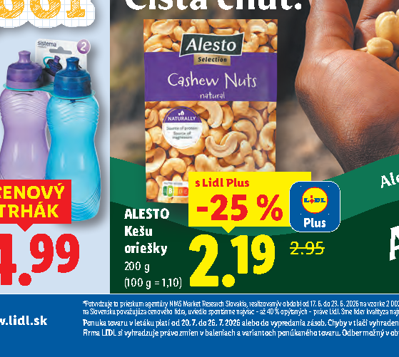 ALESTO Kešu oriešky