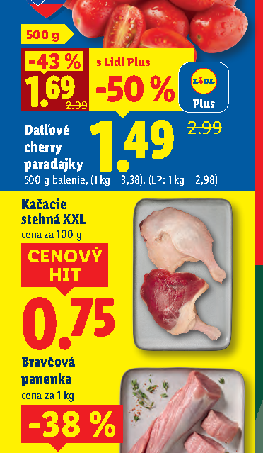 Kačacie stehná XXL