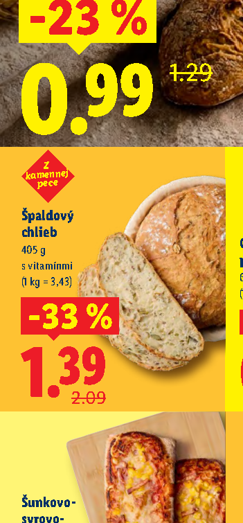 Špaldový chlieb