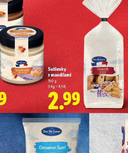 Sušienky s mandľami