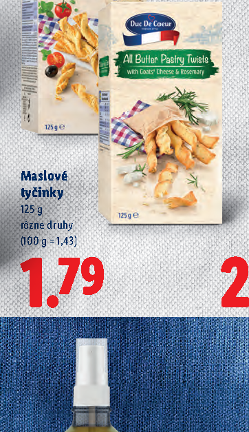 Maslové tyčinky
