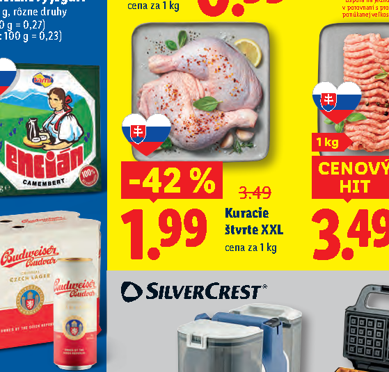 Kuracie štvrte XXL