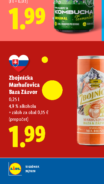 Zbojnícka Marhuľovica Baza Zázvor