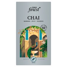 Tesco Finest Chai aromatizovaný čierny čaj s koreninami 50 ks 125 g