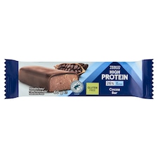 Tesco High Protein proteínová tyčinka s kakaom máčaná v kakaovej poleve 60 g