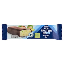 Tesco High Protein proteínová tyčinka s pistáciami máčaná v kakaovej poleve 60 g