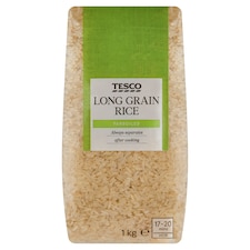 Tesco Predvarená dlhozrnná ryža lúpaná 1 kg