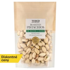 Tesco Pistácie pražené nesolené 200 g
