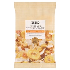 Tesco Zmes spracovaného ovocia a kokosových lupienkov 100 g