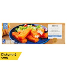Tesco Obaľované rybie prsty z tresky aljašskej 450 g