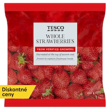 Tesco Jahody hlbokozmrazené 450 g