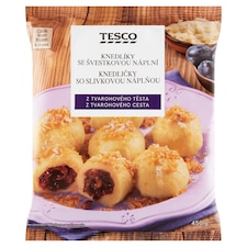 Tesco Knedličky so slivkovou náplňou 450 g