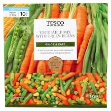 Tesco Zeleninová zmes 1 kg