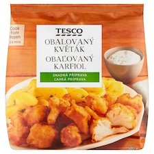 Tesco Obaľovaný karfiol 500 g