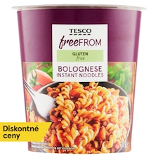 Tesco Free From Bezgluténové instantné rezance so sušenou zeleninou 60 g