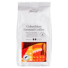 Tesco Finest Colombian pražená mletá káva 227 g