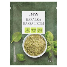 Tesco Bazalka sušená drvená 10 g