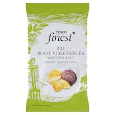 Tesco Finest Bio zeleninové lupienky s morskou soľou 100 g