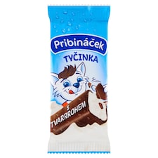 Pribináček Tyčinka s tvarohom a kakaovou polevou 38 g