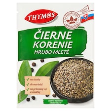 Thymos Čierne korenie hrubo mleté 20 g
