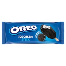 Oreo Mrazený krém s vanilkovou príchuťou, s malými kúskami kakaových sendvičových sušienok 90 ml