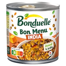 Bonduelle Bon Menu India zeleninová zmes s šošovicou v pikantnej omáčke 400 g