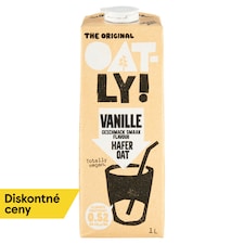 Oatly! Ovsený nápoj s vanilkovou príchuťou 1 l