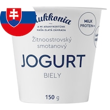 Kukkonia Žitnoostrovský smotanový jogurt biely 150 g
