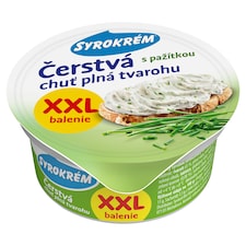 Syrokrém čerstvá chuť XXL s pažítkou 150 g