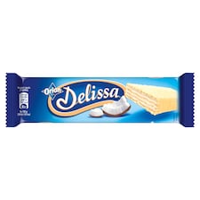 ORION Delissa oblátka s kokosovou náplňou máčaná v bielej poleve 30 g