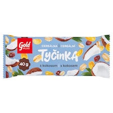 Gold Plus Cereálna tyčinka s kokosom 40 g