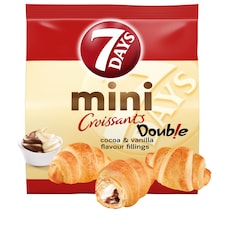 7 Days Croissant Mini s kakaovo-vanilkovou náplňou 185 g