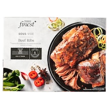 Tesco Finest Sous - Vide pomaly varené hovädzie rebrá v kórejskom štýle 480 g