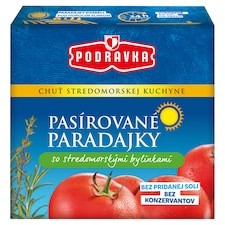 Podravka Pasírované paradajky so stredomorskými bylinkami 500 g