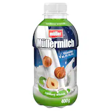 Müller Müllermilch Mliečny nápoj s príchuťou lieskový oriešok 400 g