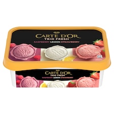 Carte d'Or Trio Rasp-Lemon-Strawberry 1000 ml