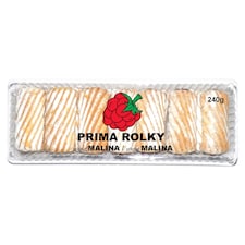Prima rolky príchuť malina 240 g