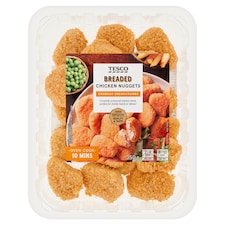 Tesco Obaľované kuracie kúsky zo spájaných kúskov mäsa 350 g