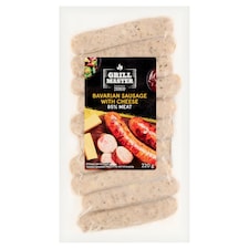 Tesco Grill Master Bavorská klobása so syrom 220 g