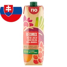 Rio Redmix hrozno jablko banán malina cvikla marhuľa 1 l