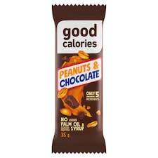 Good Calories Datľová tyčinka s arašidmi a čokoládou 35 g