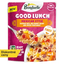 Bonduelle Good Lunch mexický štýl ryža basmati, červená fazuľa a korenená zelenina 250 g