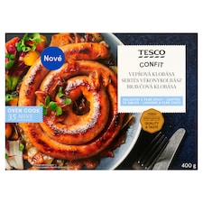 Tesco Confit bravčová klobása 400 g